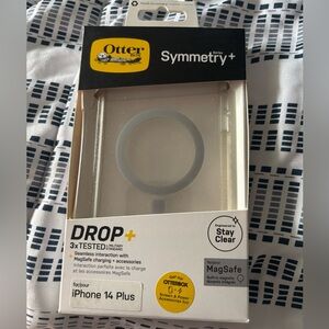 Otterbox iPhone 15/14/13 Plus Case Symmetry Series Clear MagSafe stardust